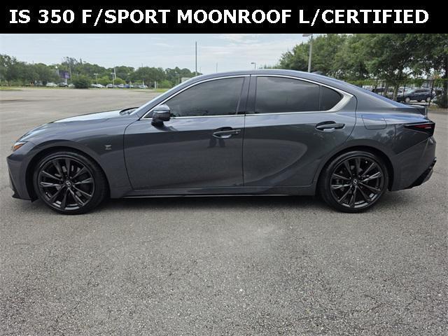 used 2024 Lexus IS 350 car, priced at $45,534