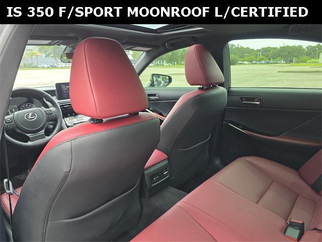 used 2024 Lexus IS 350 car, priced at $45,534