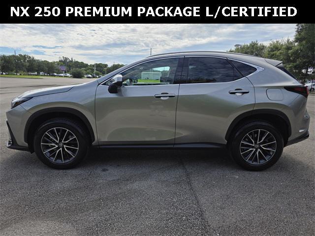 used 2025 Lexus NX 250 car, priced at $42,896