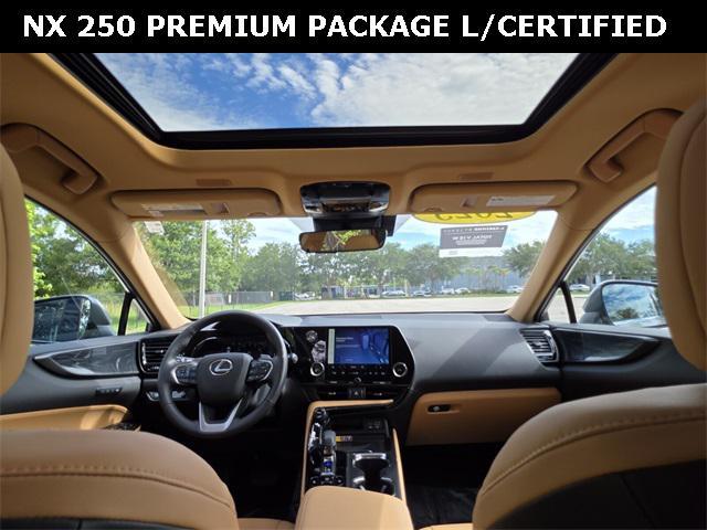 used 2025 Lexus NX 250 car, priced at $42,896