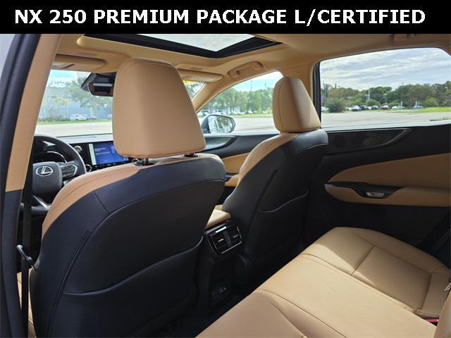 used 2025 Lexus NX 250 car, priced at $42,896