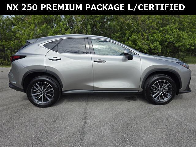 used 2025 Lexus NX 250 car, priced at $42,896