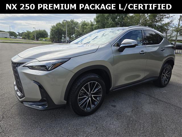 used 2025 Lexus NX 250 car, priced at $42,896