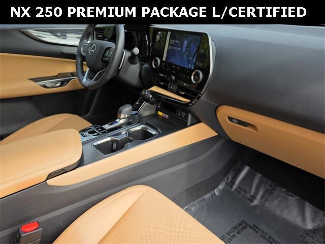 used 2025 Lexus NX 250 car, priced at $42,896