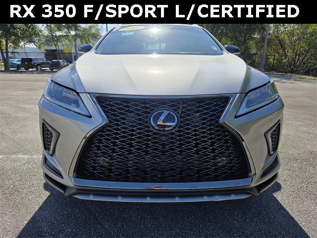 used 2021 Lexus RX 350 car, priced at $40,468