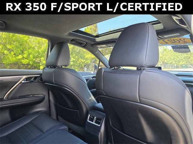 used 2021 Lexus RX 350 car, priced at $40,468