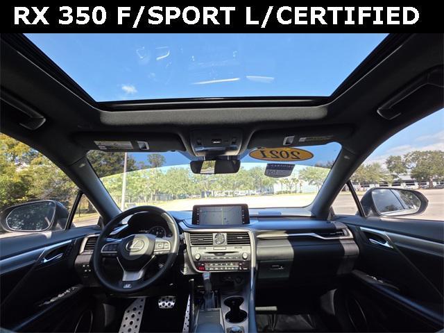 used 2021 Lexus RX 350 car, priced at $40,468