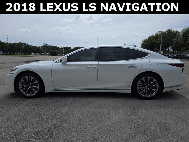 used 2018 Lexus LS 500 car, priced at $47,784