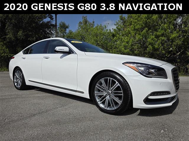 used 2020 Genesis G80 car, priced at $28,976