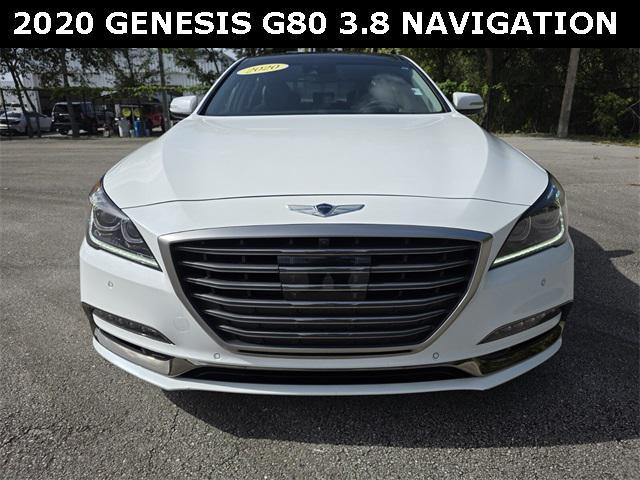 used 2020 Genesis G80 car, priced at $28,976