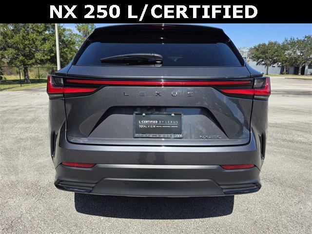 used 2025 Lexus NX 250 car, priced at $40,598