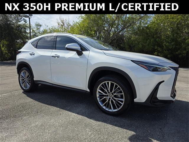used 2023 Lexus NX 350h car, priced at $45,645