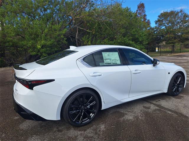 new 2024 Lexus IS 350 car, priced at $46,255