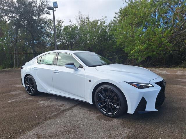 new 2024 Lexus IS 350 car, priced at $46,255