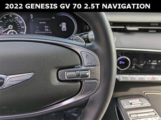 used 2022 Genesis GV70 car, priced at $37,300