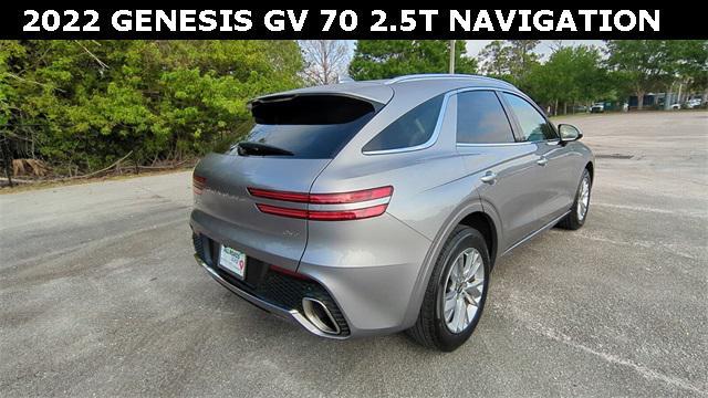 used 2022 Genesis GV70 car, priced at $35,490