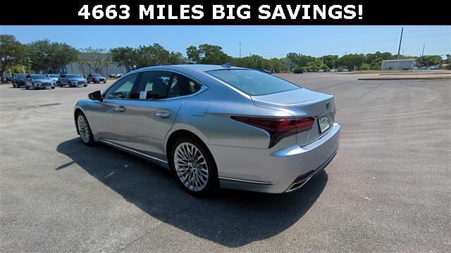 new 2024 Lexus LS 500 car, priced at $82,605