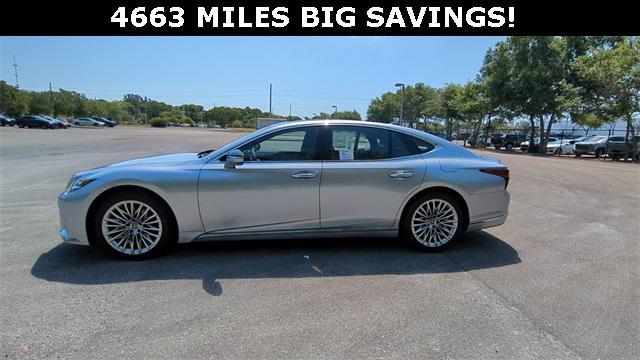 new 2024 Lexus LS 500 car, priced at $82,605