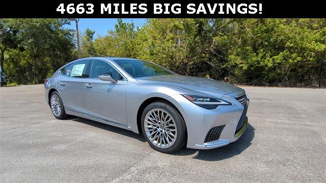 new 2024 Lexus LS 500 car, priced at $82,605