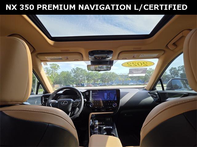 used 2022 Lexus NX 350 car, priced at $42,341