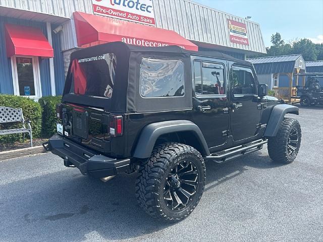 used 2014 Jeep Wrangler Unlimited car, priced at $24,995