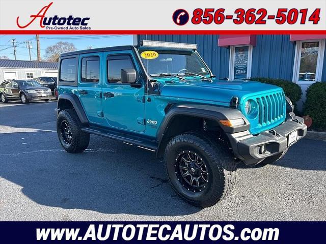 used 2020 Jeep Wrangler Unlimited car, priced at $28,995