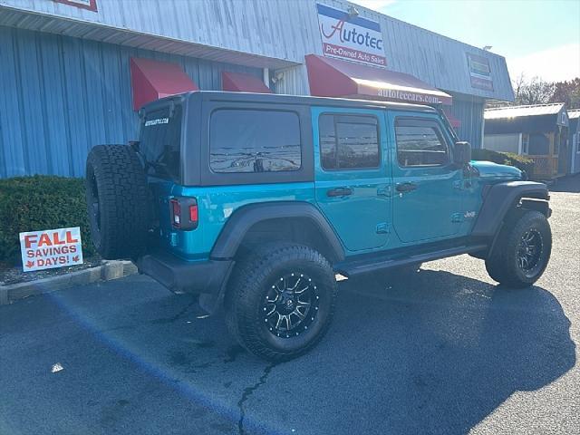 used 2020 Jeep Wrangler Unlimited car, priced at $28,995