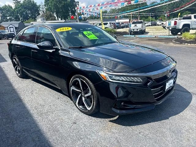 used 2021 Honda Accord car, priced at $23,995