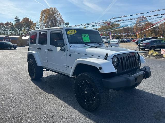 used 2014 Jeep Wrangler Unlimited car, priced at $21,995