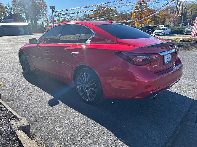 used 2018 INFINITI Q50 car, priced at $25,995