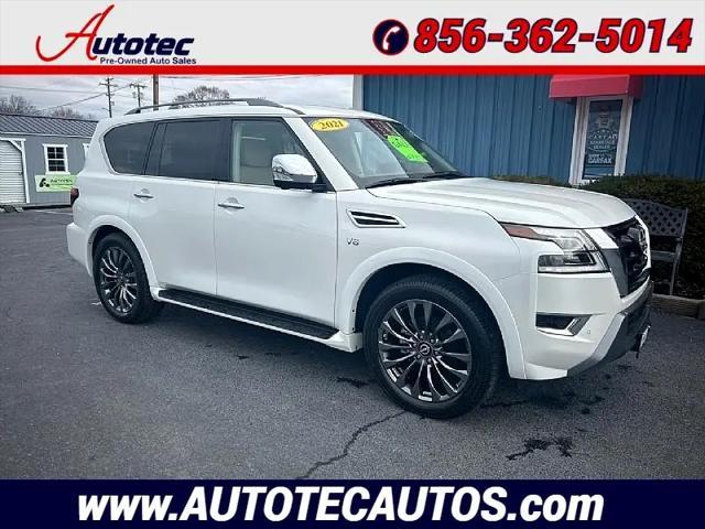 used 2021 Nissan Armada car, priced at $38,995