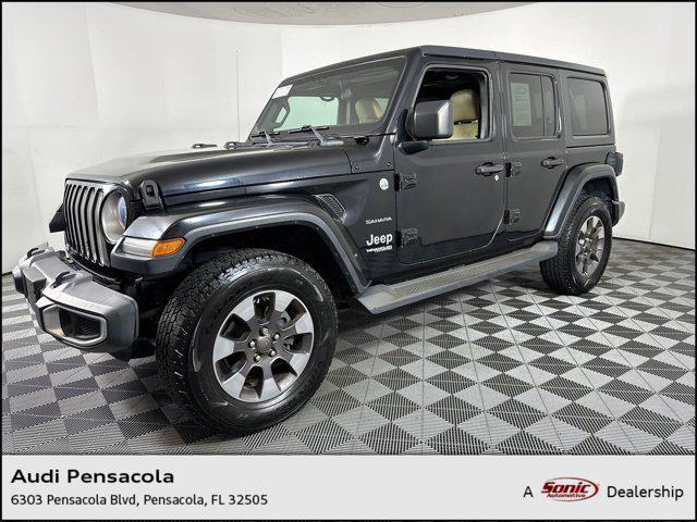 used 2018 Jeep Wrangler Unlimited car, priced at $27,986