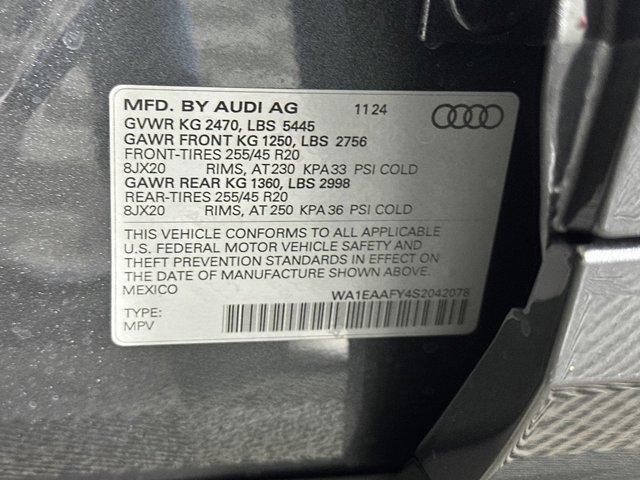 new 2025 Audi Q5 car, priced at $56,981