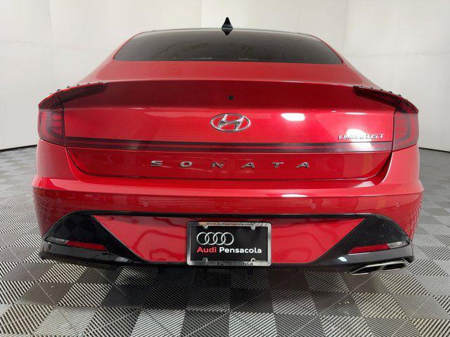 used 2021 Hyundai Sonata car, priced at $16,687