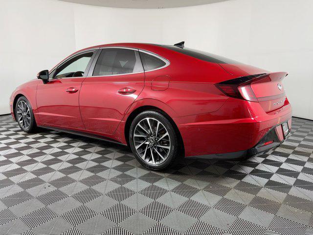 used 2021 Hyundai Sonata car, priced at $16,687
