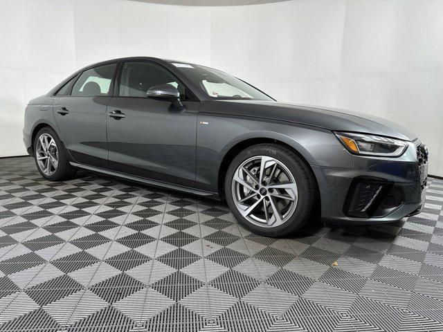 new 2025 Audi A4 car, priced at $44,535