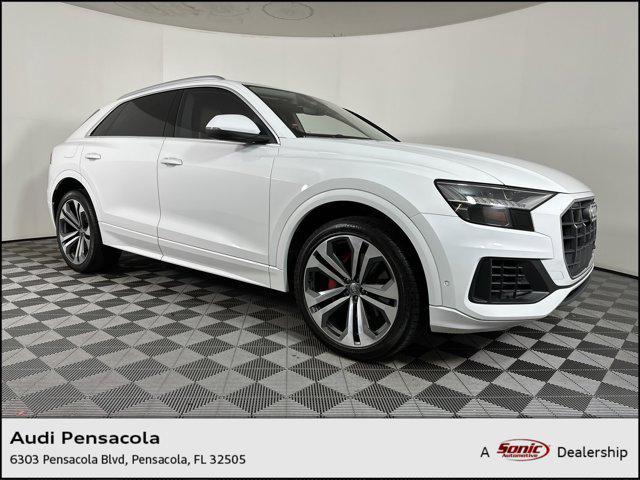 used 2019 Audi Q8 car, priced at $34,999