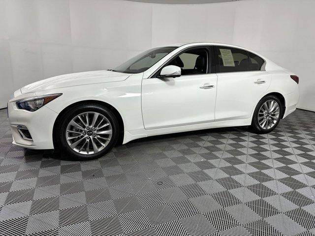 used 2021 INFINITI Q50 car, priced at $26,998