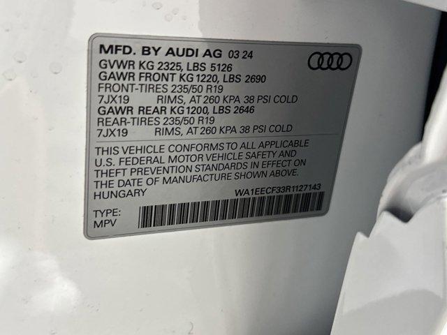 new 2024 Audi Q3 car, priced at $47,760