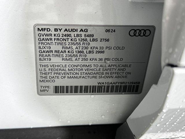 new 2024 Audi Q5 car, priced at $50,591