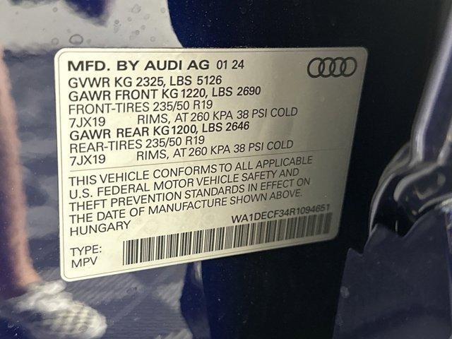 new 2024 Audi Q3 car, priced at $44,990