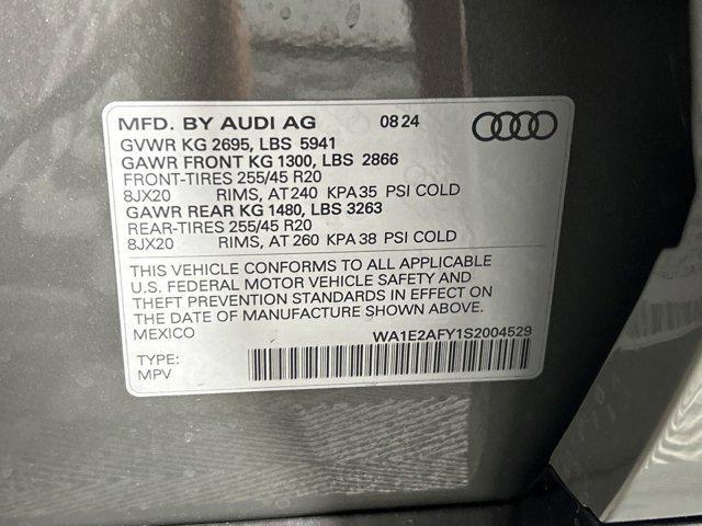 new 2025 Audi Q5 car, priced at $65,381