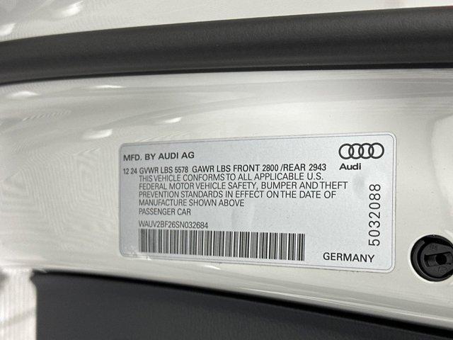 new 2025 Audi A7 car, priced at $93,861