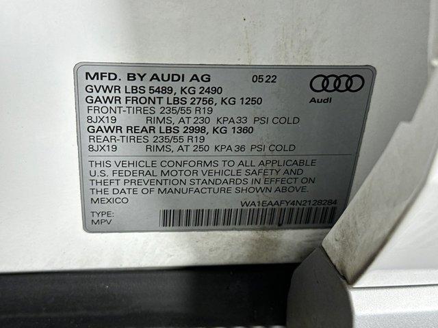 used 2022 Audi Q5 car, priced at $26,998