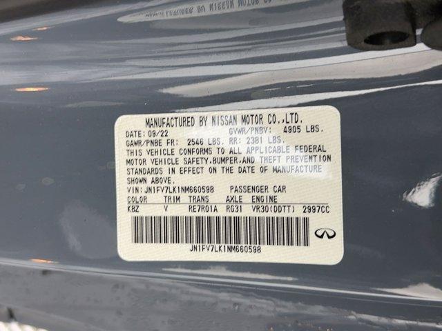 used 2022 INFINITI Q60 car, priced at $41,899