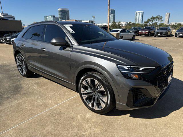 new 2025 Audi Q8 car, priced at $85,865