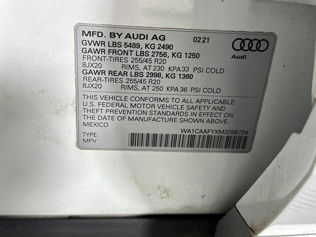 used 2021 Audi Q5 car, priced at $31,987