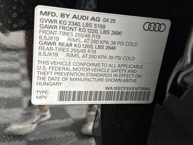 new 2025 Audi Q3 car, priced at $44,281