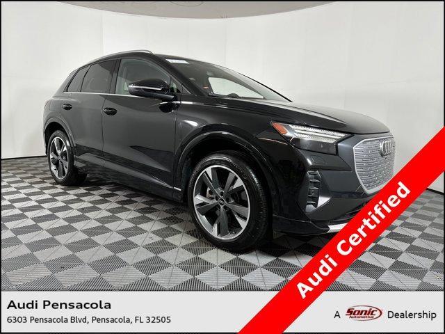 used 2022 Audi Q4 e-tron car, priced at $26,987