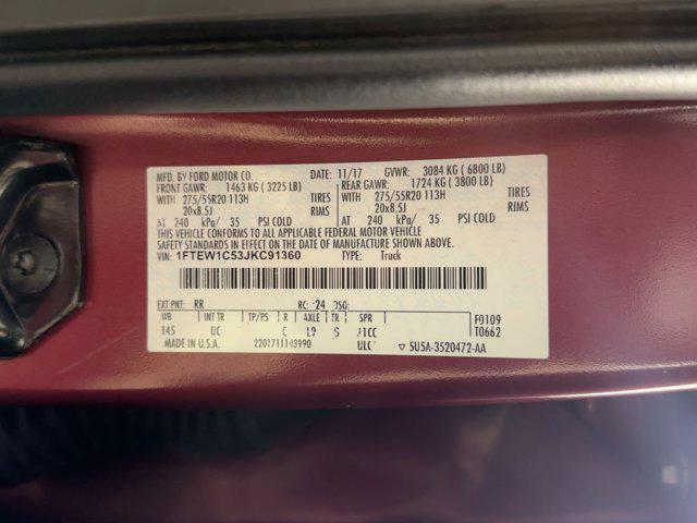 used 2018 Ford F-150 car, priced at $15,797